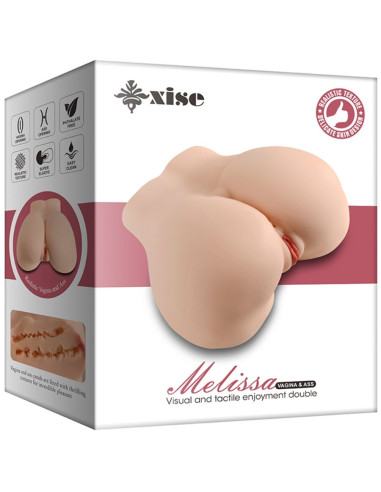 XISE MELISSA MASTURBADOR VAGINA Y ANO REALISTICO MULTIPOSICION
