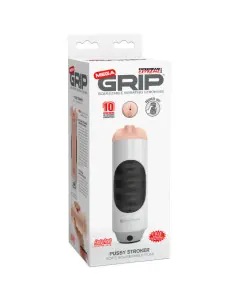 EXTREME TOYZ PIPEDREAM MEGA GRIP VAGINA MASTURBADOR VIBRADOR 2