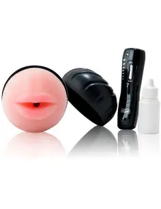 BAILE BOCA MASTURBADOR CON VIBRADOR 7 RITMOS