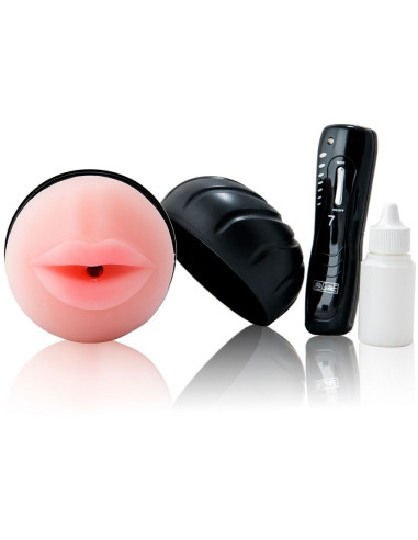 BAILE BOCA MASTURBADOR CON VIBRADOR 7 RITMOS