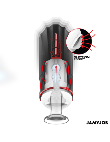 JAMYJOB MEGABITE MASTURBADOR BOCA AUTOMTICO 5 MODOS ONDAS ESTIMULADORAS Y VIBRACION