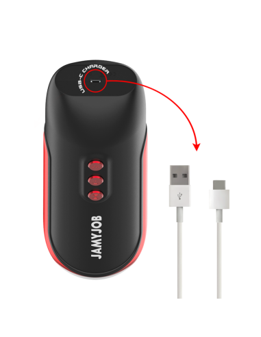 JAMYJOB BLAZE MASTURBADOR BOCA AUTOMTICO 5 MODOS ONDAS ESTIMULADORAS Y VIBRACION