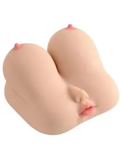 XISE JALOME MASTURBADOR 3 EN 1 VAGINA BOCA Y PECHO 2