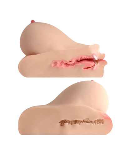 XISE JALOME MASTURBADOR 3 EN 1 VAGINA BOCA Y PECHO