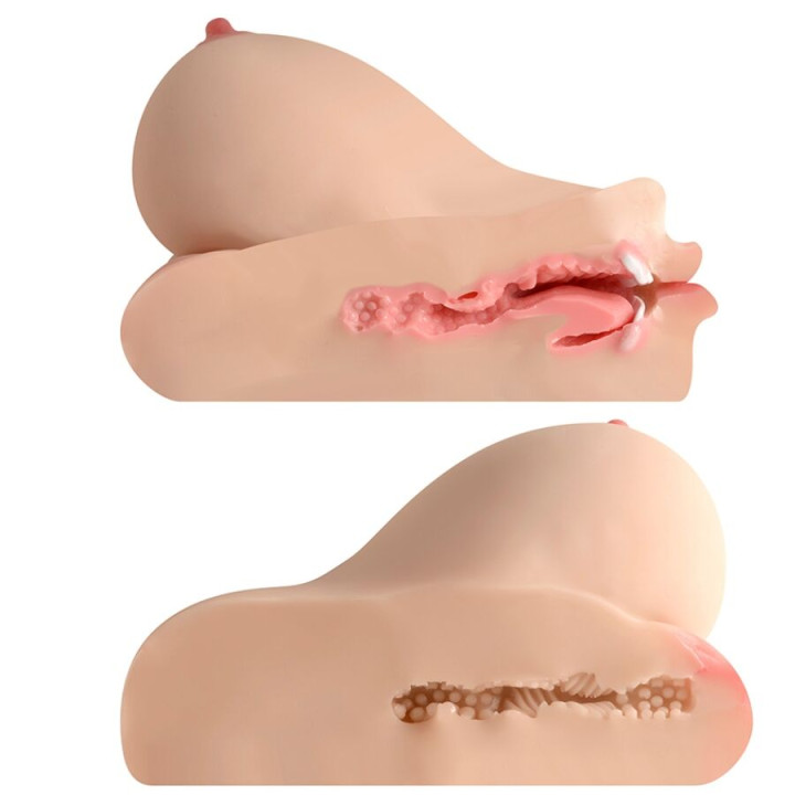 XISE JALOME MASTURBADOR 3 EN 1 VAGINA BOCA Y PECHO