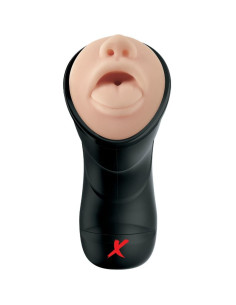 PDX ELITE STROKER REALISTICO GARGANTA PROFUNDA CON VIBRACION 2