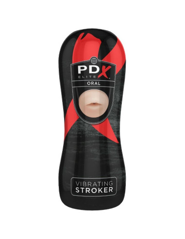 PDX ELITE MASTURBADOR CON VIBRACION BOCA