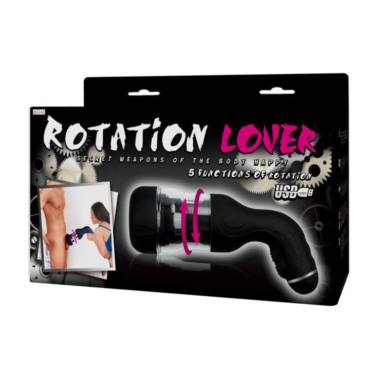BAILE ROTATION LOVER MASTURBADOR AUTOMATICO 5V