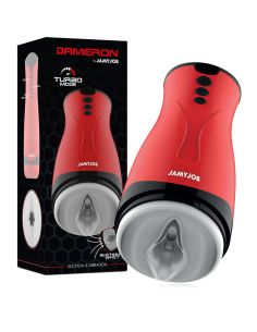 JAMYJOB MASTURBADOR DE SUCCION Y VIBRACION DAMERON