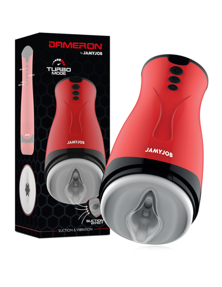 JAMYJOB MASTURBADOR DE SUCCION Y VIBRACION DAMERON JAMYJOB MASTURBADOR DE SUCCION Y VIBRACION DAMERON