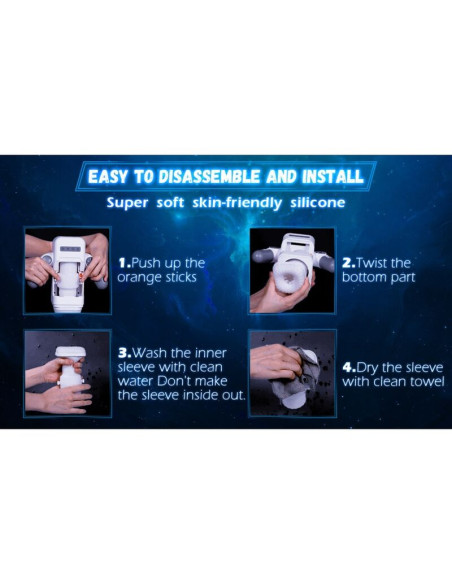 GAME CUP MASTURBADOR MASCULINO CON VIBRACION Y FUNCION CALOR CON SOPORTE PARA MOVILES NEGRO