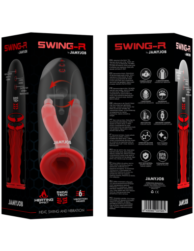 JAMYJOB SWING R MASTURBADOR DE CALOR OSCILACION Y VIBRACION
