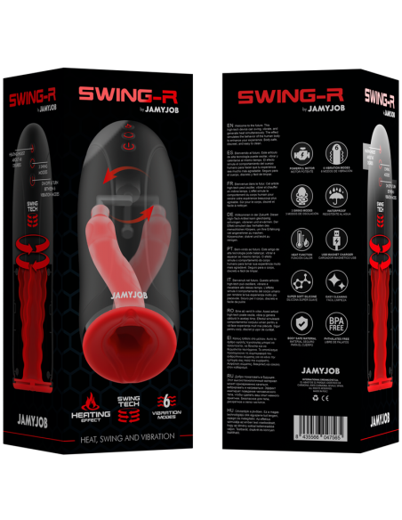 JAMYJOB SWING R MASTURBADOR DE CALOR OSCILACION Y VIBRACION JAMYJOB SWING R MASTURBADOR DE CALOR OSCILACION Y VIBRACION