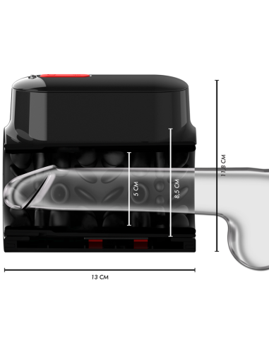 JAMYJOB VORTEX MASTURBADOR TURBO CON EMPUJE Y ROTACION 360 UP AND DOWN
