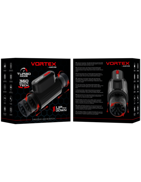 JAMYJOB VORTEX MASTURBADOR TURBO CON EMPUJE Y ROTACION 360 UP AND DOWN JAMYJOB VORTEX MASTURBADOR TURBO CON EMPUJE Y ROTACION 360 UP AND DOWN