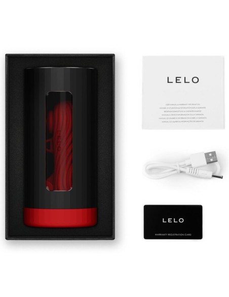 LELO F1S V3 MASTURBADOR MASCULINO ROJO XL LELO F1S V3 MASTURBADOR MASCULINO ROJO XL