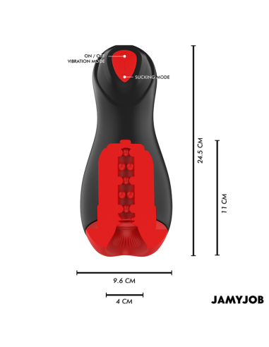 JAMYJOB CORE X MASTURBADOR AUTOMTICO 5 MODOS ONDAS ESTIMULADORAS Y VIBRACION