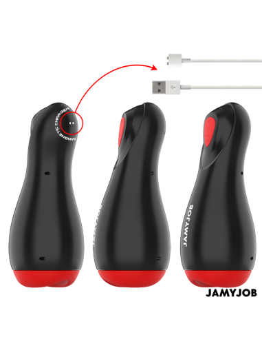 JAMYJOB CORE X MASTURBADOR AUTOMTICO 5 MODOS ONDAS ESTIMULADORAS Y VIBRACION