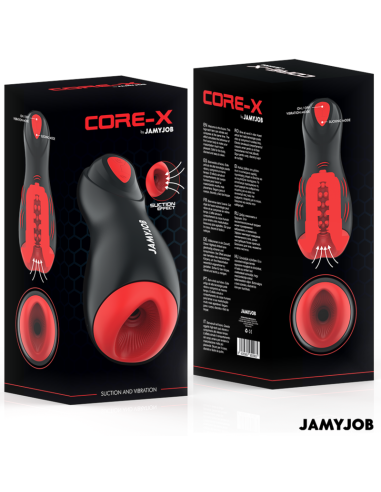 JAMYJOB CORE X MASTURBADOR AUTOMTICO 5 MODOS ONDAS ESTIMULADORAS Y VIBRACION
