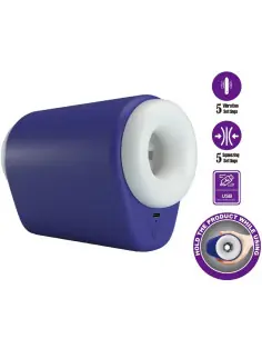 PRETTY LOVE DJ LADY MASTURBADOR MASCULINO CON VIBRACION 5 CONFIGURACIONES MORADO