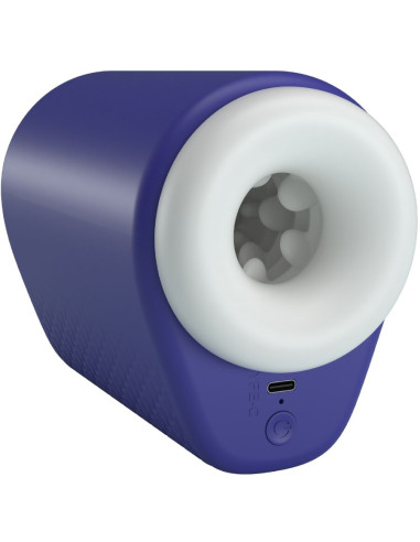 PRETTY LOVE DJ LADY MASTURBADOR MASCULINO CON VIBRACION 5 CONFIGURACIONES MORADO