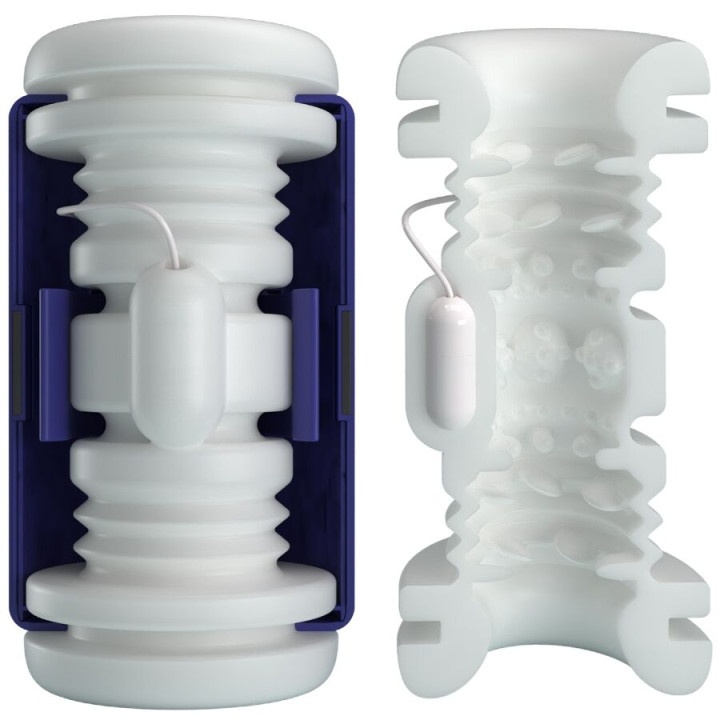 PRETTY LOVE DJ LADY MASTURBADOR MASCULINO CON VIBRACION 5 CONFIGURACIONES MORADO