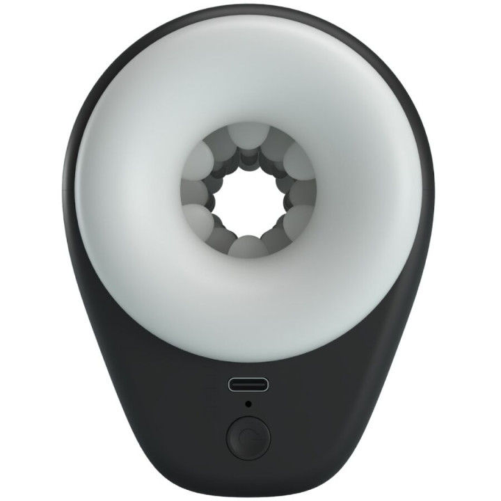 PRETTY LOVE DJ GIRL MASTURBADOR MASCULINO CON VIBRACION 5 CONFIGURACIONES NEGRO