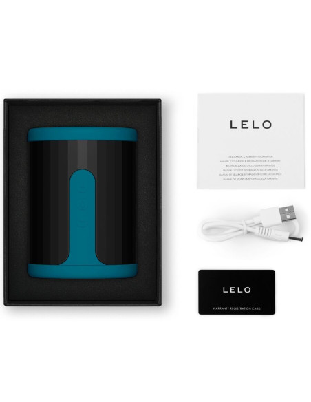 LELO F2S TEAL MASTURBADOR MASCULINO AZUL LELO F2S TEAL MASTURBADOR MASCULINO AZUL