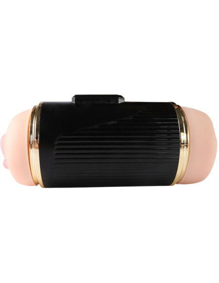 SHEQU KAY MASTURBADOR DOBLE CON VIBRACION DUAL BOCA Y VAGINA SHEQU KAY MASTURBADOR DOBLE CON VIBRACION DUAL BOCA Y VAGINA