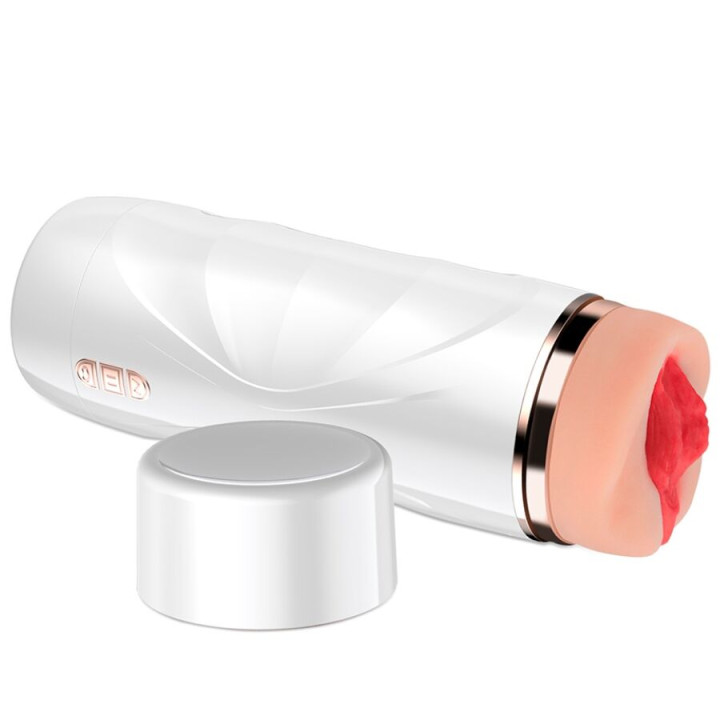 SHEQU RILEY MASTURBADOR VAGINA CON VIBRACION Y ONDAS ESTIMULADORAS