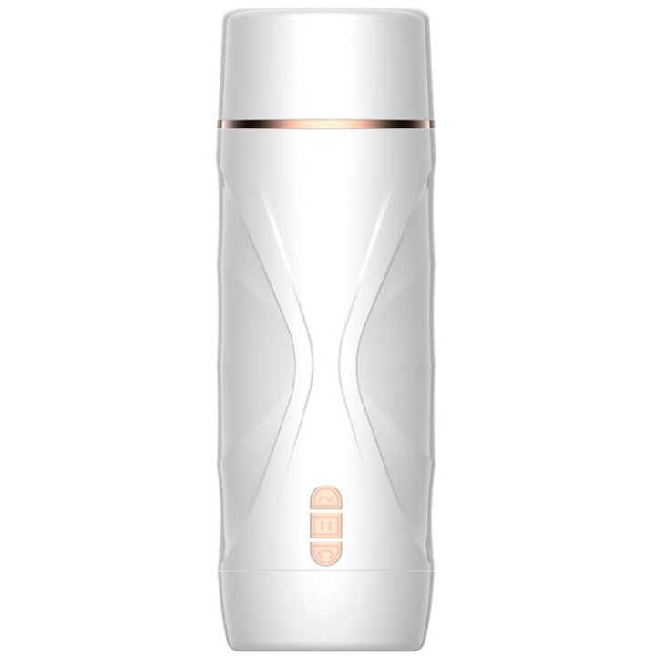 SHEQU RILEY MASTURBADOR VAGINA CON VIBRACION Y ONDAS ESTIMULADORAS