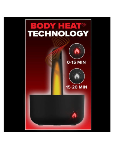 PDX ELITE MILK ME HOTTER MASTURBADOR AUTOMATICO CON THRUSTING Y VIBRACION EFECTO CALOR