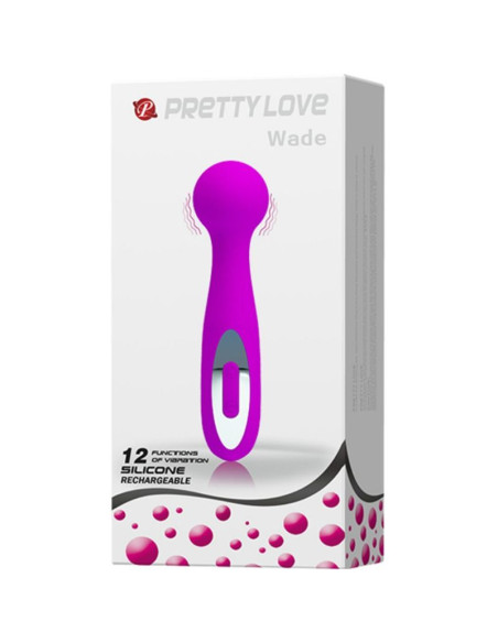 PRETTY LOVE MASAJEADOR RECARGABLE WADE 12 FUNCIONES PRETTY LOVE MASAJEADOR RECARGABLE WADE 12 FUNCIONES