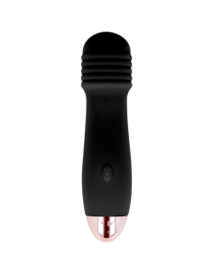 DOLCE VITA VIBRADOR RECARGABLE TRES NEGRO 7 VELOCIDADES