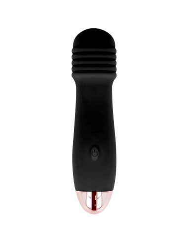 DOLCE VITA VIBRADOR RECARGABLE TRES NEGRO 7 VELOCIDADES