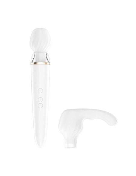 SATISFYER DOUBLE WANDER APP BLANCO SATISFYER DOUBLE WANDER APP BLANCO