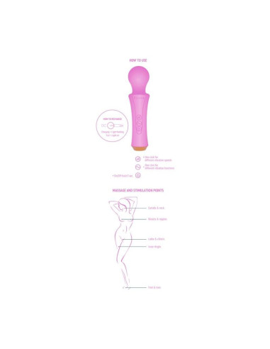 XOCOON THE PERSONAL WAND FUCSIA