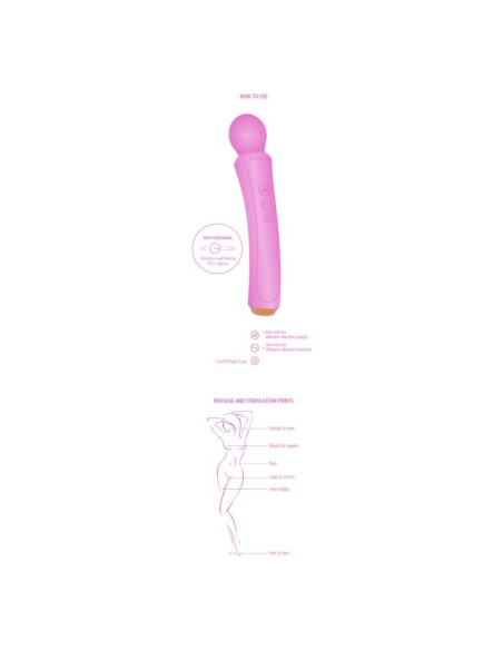 XOCOON THE CURVED WAND FUCSIA XOCOON THE CURVED WAND FUCSIA
