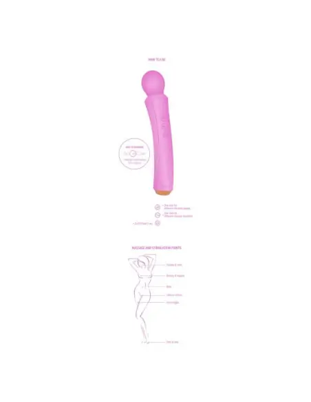 XOCOON THE CURVED WAND FUCSIA