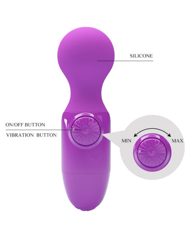 PRETTY LOVE MINI MASAJEADOR PERSONAL MORADO