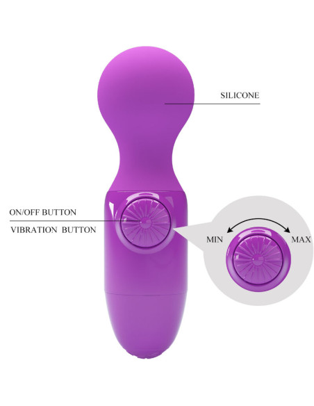 PRETTY LOVE MINI MASAJEADOR PERSONAL MORADO PRETTY LOVE MINI MASAJEADOR PERSONAL MORADO