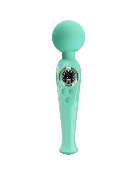 PRETTY LOVE SKYLER VIBRADOR WAND VERDE PRETTY LOVE SKYLER VIBRADOR WAND VERDE
