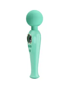 PRETTY LOVE SKYLER VIBRADOR WAND VERDE 2