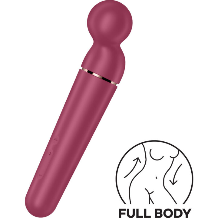 SATISFYER PLANET WAND ER MASAJEADOR VIBRADOR BERRY