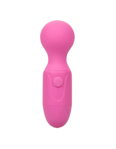 CALEXOTICS FIRST TIME MASAJEADOR RECARGABLE 10 VIBRACIONES ROSA