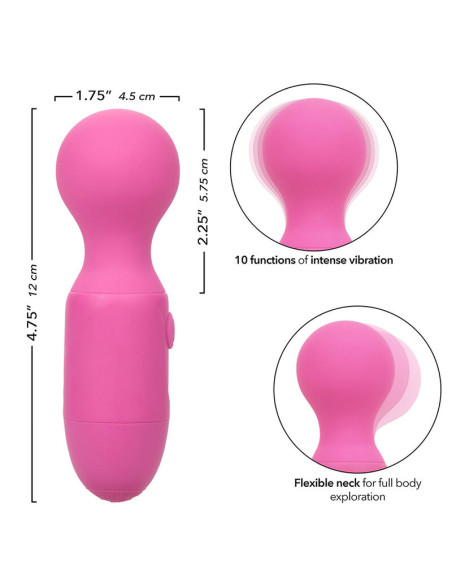 CALEXOTICS FIRST TIME MASAJEADOR RECARGABLE 10 VIBRACIONES ROSA CALEXOTICS FIRST TIME MASAJEADOR RECARGABLE 10 VIBRACIONES ROSA