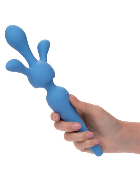 CALEXOTICS COUTURE KIT VIBRADOR WAND 10 VIBRACIONES AZUL CALEXOTICS COUTURE KIT VIBRADOR WAND 10 VIBRACIONES AZUL