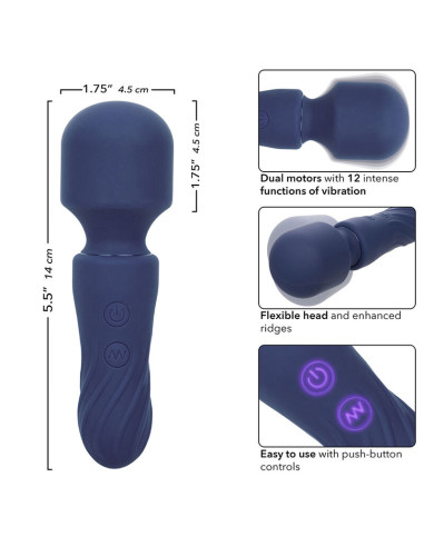 CALEXOTICS CHARISMA CHARM MASAJEADOR 12 FUNCIONES MORADO