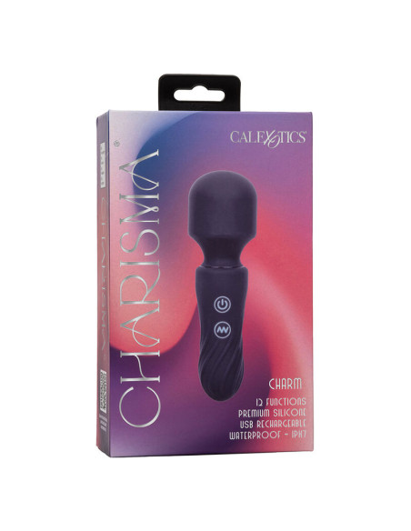 CALEXOTICS CHARISMA CHARM MASAJEADOR 12 FUNCIONES MORADO CALEXOTICS CHARISMA CHARM MASAJEADOR 12 FUNCIONES MORADO