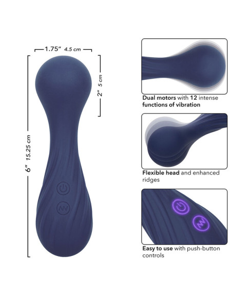 CALEXOTICS CHARISMA TEMPTATION MASAJEADOR 12 FUNCIONES MORADO CALEXOTICS CHARISMA TEMPTATION MASAJEADOR 12 FUNCIONES MORADO